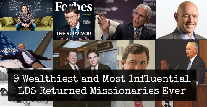 9 Highly Wealthy and Influential LDS Returned Missionaries