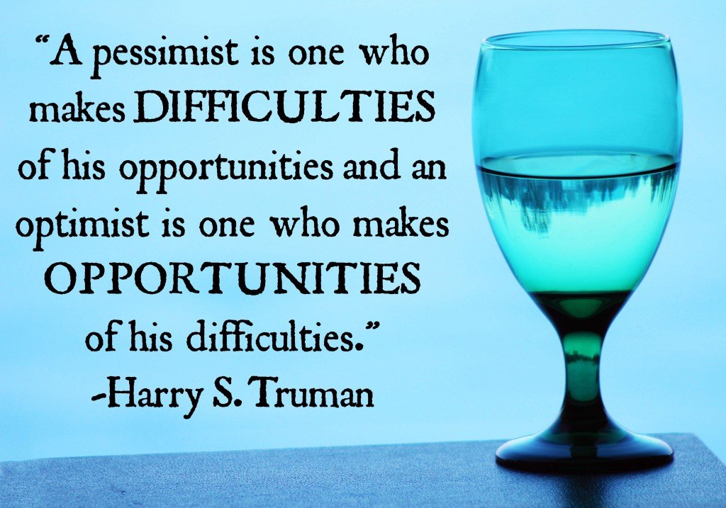 Optimism Quote - The Returned Missionary