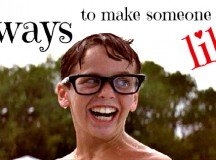 "Squints" from The Sandlot glancing at Wendy Peffercorn just before jumping into the deep-end