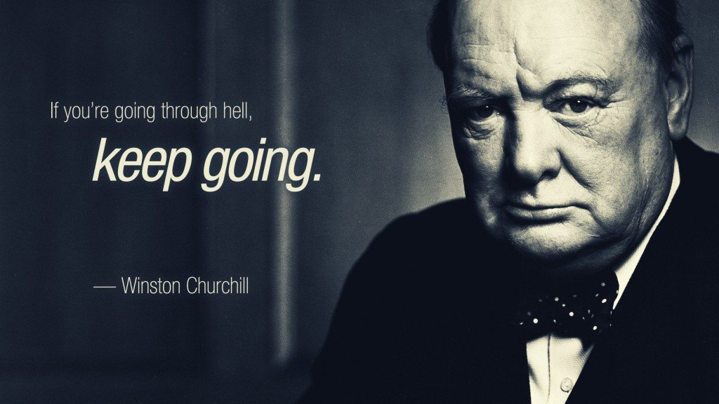 Battle Depression - Grit - Churchill